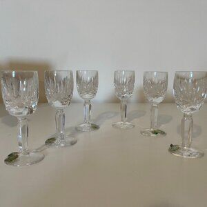 Waterford Crystal Cordial glasses - NEW set of 6 in Box